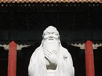 Статуя Конфуция в Пекине