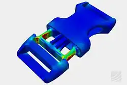 Nonlinear Static Analysis Snap Fit