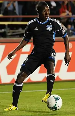 Кейто в составе «Сан-Хосе Эртквейкс» (2013 год)