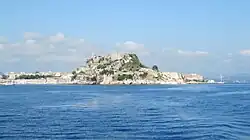 Укрепления Корфу. Вид с моря.