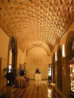 Кессонированный свод лоджии. Джулиано да Сангалло