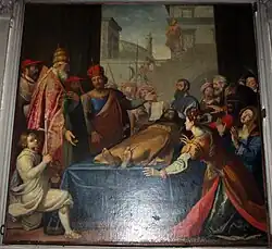 Похороны Святого Алессио. Церковь Санта-Тринита, Флоренция