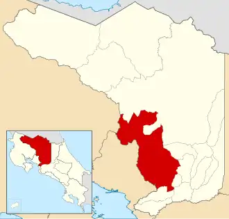 Сан-Рамон на карте