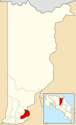 Сан-Исидро на карте