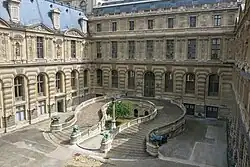 Двор Лефюэля. Лувр