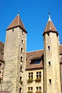 Башни замка