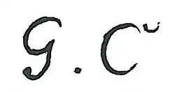 Изображение автографа