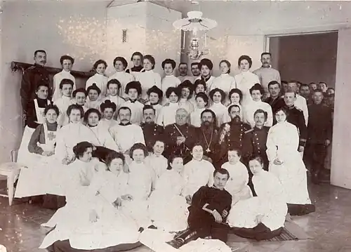 Выпуск Курсов сестёр милосердия Минского отдела Общества Красного Креста, 18 апреля 1904 года