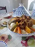 Кускус — национальное кушанье Алжира
