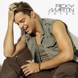 Обложка сингла Рики Мартина «Jaleo» (2003)