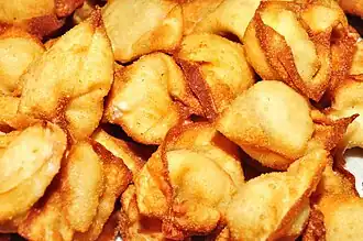 Жареные крабовые рангуны