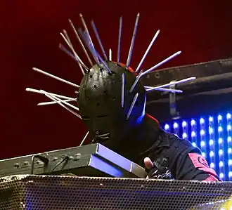 Крэйг Джонс со Slipknot в 2009 году