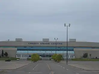 «Credit Union Centre», на котором прошёл чемпионат