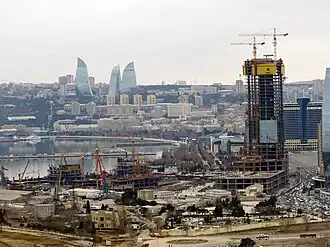 2015 год, март: Вид на The Crescent Place и The Crescent Hotel