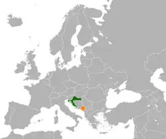 Хорватия и Черногория