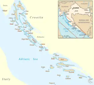 Далмати́нские острова