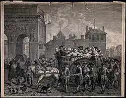 Транспортировка весёлых девиц в больницу. По картине Э. Жора