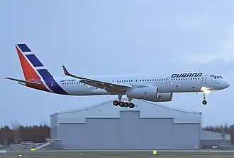 Ту-204-100Е авиакомпании Cubana