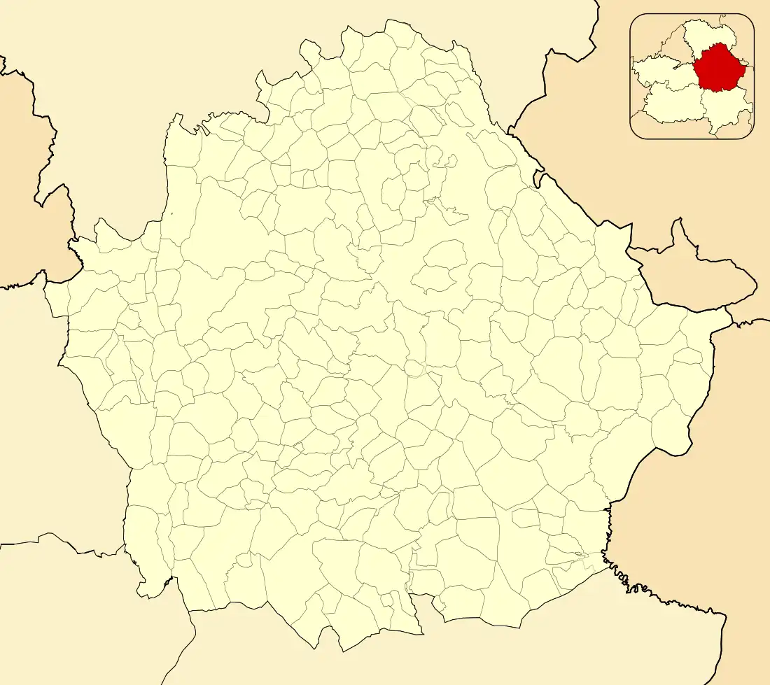 Монреаль-дель-Льяно на карте