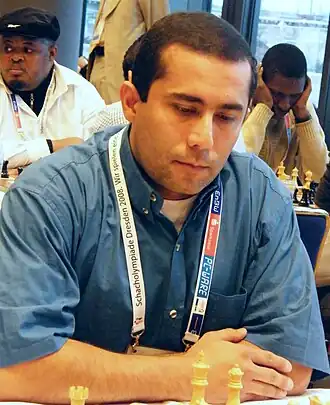 Во время шахматной олимпиады 2008 г.