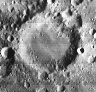 Снимок зонда Lunar Orbiter - IV.