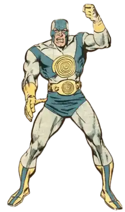 Циклон / Андре Жерар в Official Handbook of the Marvel Universe vol. 2 #16 (июнь 1987)Художник — Эл Милгром.