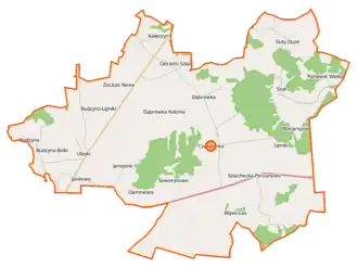 Червонка на карте