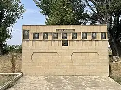 Мемориал, посвящённый уроженцам села, погибшим в Первой карабахской войне