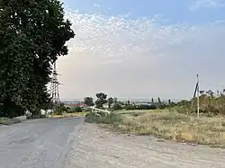 Вход в Дуярли со стороны села Заям-Джирдахан