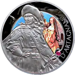 Монета НБР, 2009 год, серебро, реверс