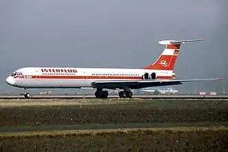 Ил-62М авиакомпании Interflug