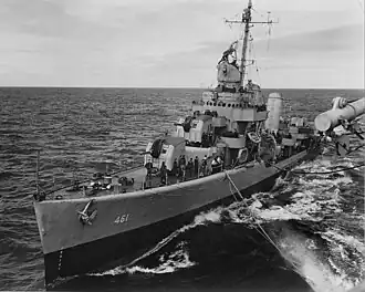 эсминец USS Forrest (DD-461) типа «Гливс»