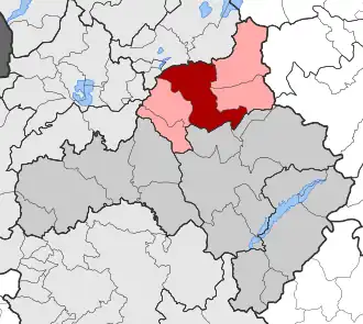 Карта общины:  — Птолемаис  — Айия-Параскеви, Вермион, Власти[англ.], Мурики