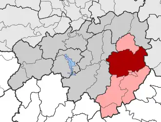 Карта общины:  — Софадес  — Арна, Менелаида, Рендина, Тамаси