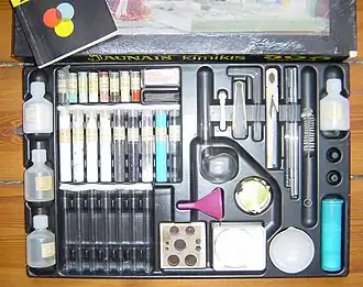 Набор «Юный химик» СССР, 1978 год