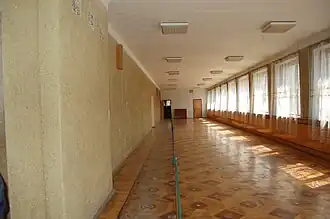 Фойе ДК, в котором проходила выставка, 2009