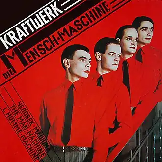 Обложка альбома Kraftwerk «Die Mensch-Maschine» (1978)