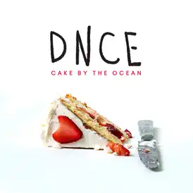 Обложка сингла DNCE «Cake by the Ocean» (2015)