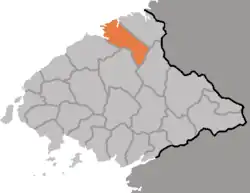 Чхансон на карте