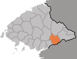 Йонбён на карте