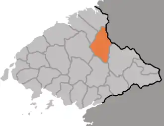 Тончхан на карте