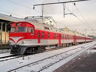Дизель-поезд ДР1А-276 (построен в СССР в 1988 году)