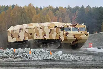 Снегоболотоход ДТ-30П  на выставке Russian Expo Arms 2013