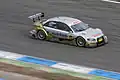Према за рулём Audi (Phoenix) в Хоккенхаймринге в Сезон 2008 DTM.
