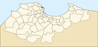 Баб-эль-Уэд на карте