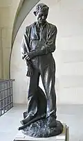 Большой крестьянин. Между 1897 и 1902. Бронза. Музей Орсе, Париж