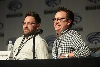 Дэн и Кевин Хейгмен на WonderCon 2017.