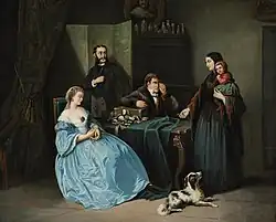 В ломбарде. Холст, масло. Частное собрание