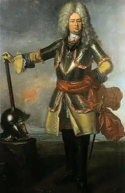 И. В. Тишбейн. Даниель Вольф, барон фон Допф. Ок. 1750. Холст, масло