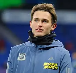 Прошляков в составе «Ростова» в 2019 г.